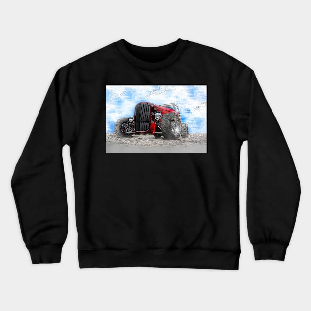 HotRod - 800 PS - 03 Crewneck Sweatshirt by hottehue